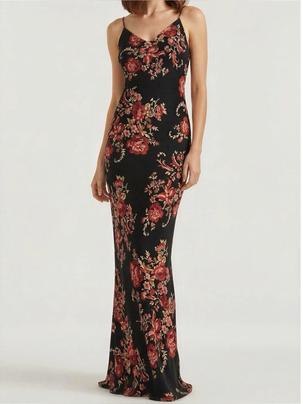 REFORMATION Parma Floral Maxi Dress, Admire, Small